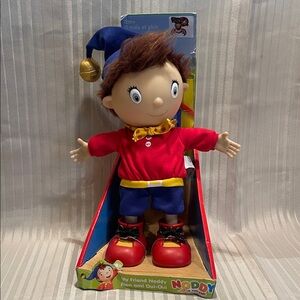 NODDY Plush Doll with Red and Blue Outfit